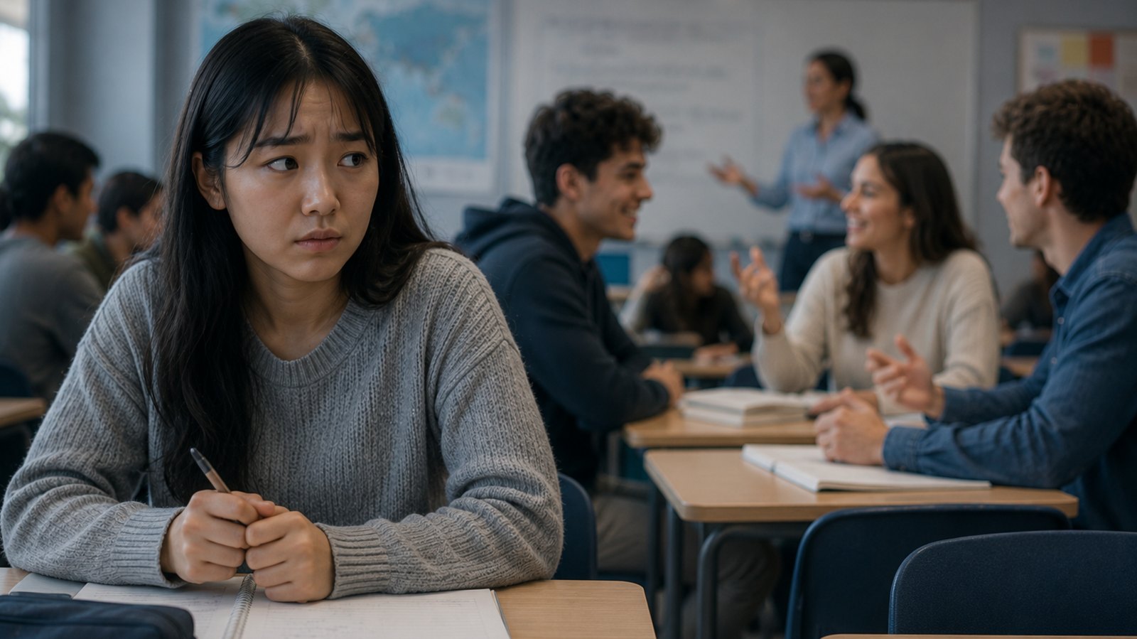 What Mina Never Says Out Loud: The Hidden Anxiety in Language Learning cover image